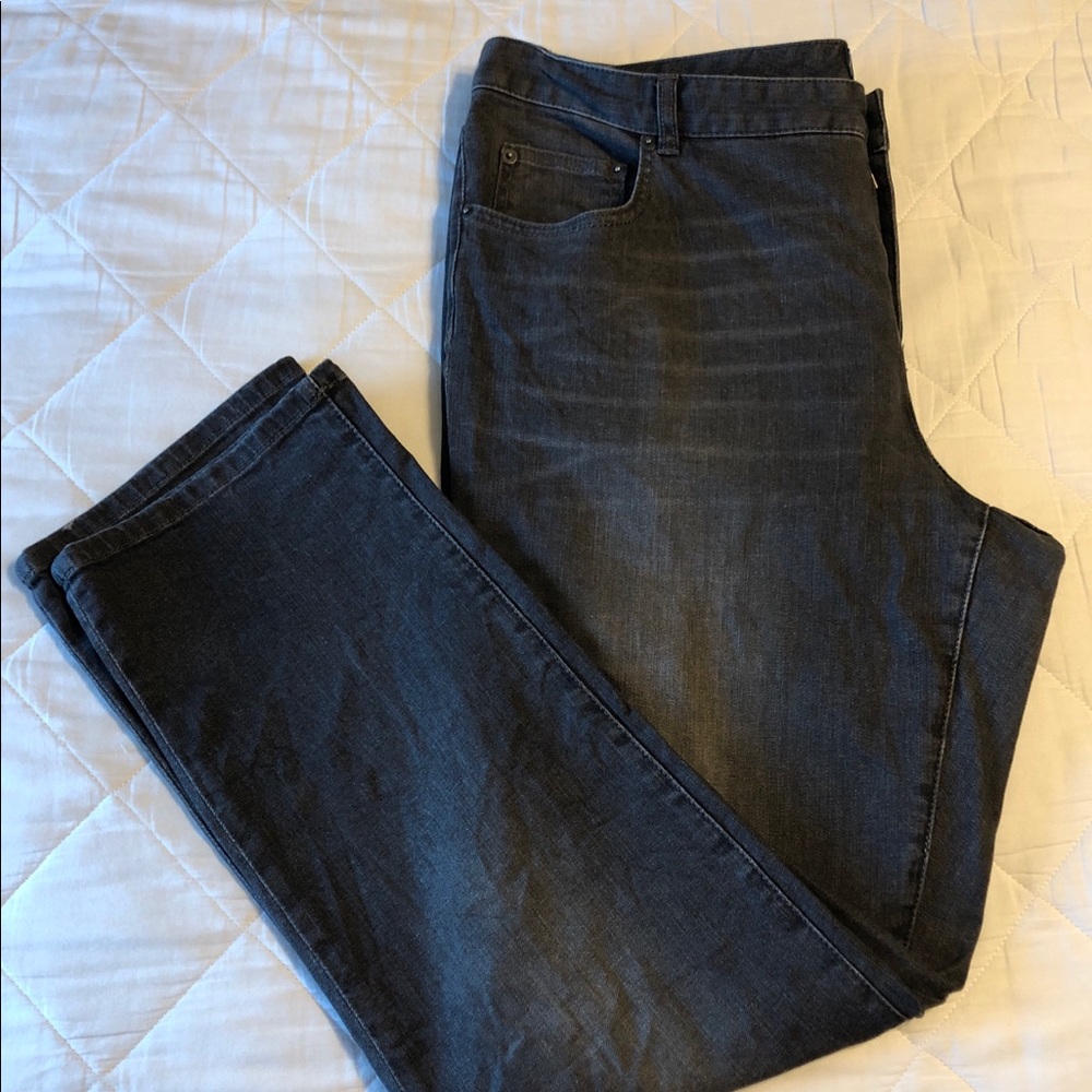 Chaps Denim Black/Gray Jeans